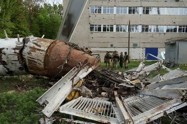 Харьковскую телевышку поразила новейшая отечественная бомба УМПБ Д-30СН